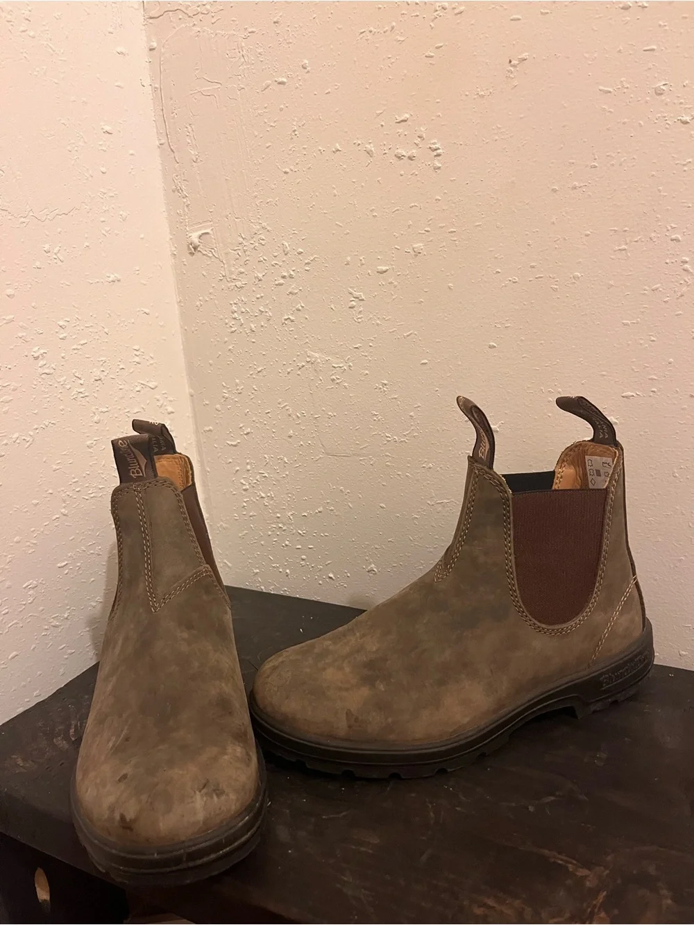 Blundstone Classic Rustic Brown Leather Chelsea Boots Women’s Size AU5.5 US8.5